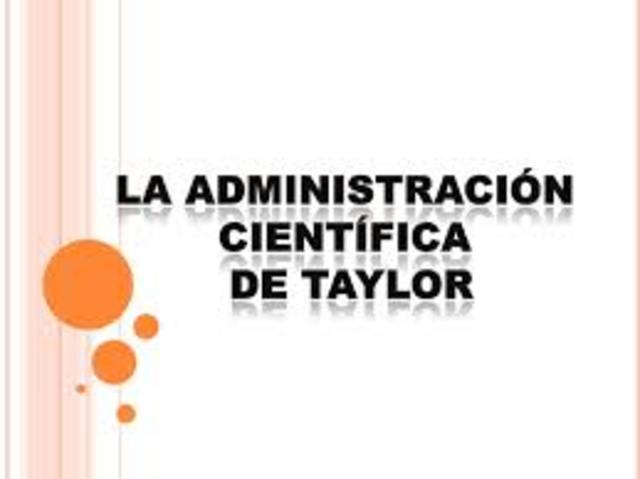 Frederick Taylor - Enfoque científico.