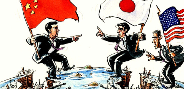 Guerra entre China y Japón.
