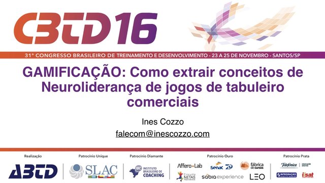 CBTD - Congresso Brasileiro de Treinamento e Desenvolvimento