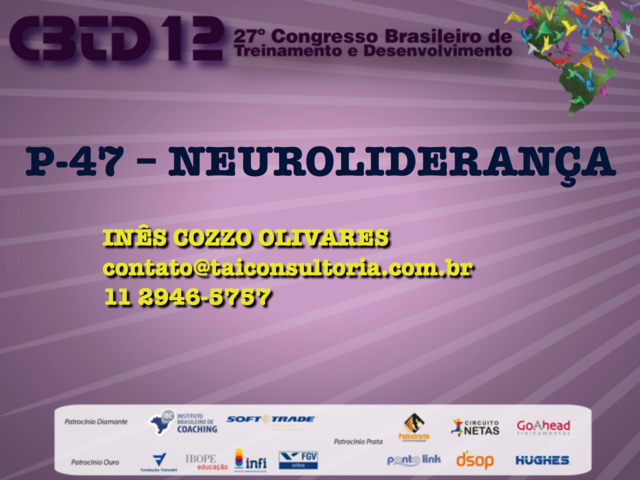 CBTD - Congresso Brasileiro de Treinamento e Desenvolvimento