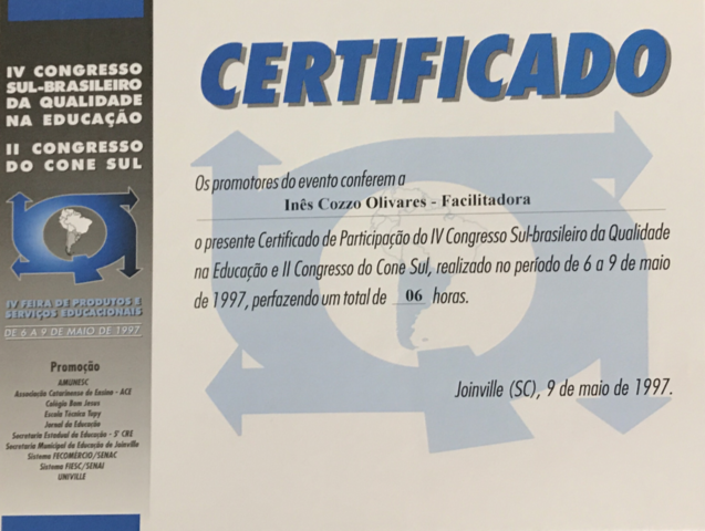 Congresso Sul Brasileiro de Qualidade e Educação