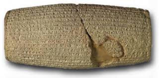 Cilindro de Ciro El Grande (Persia)