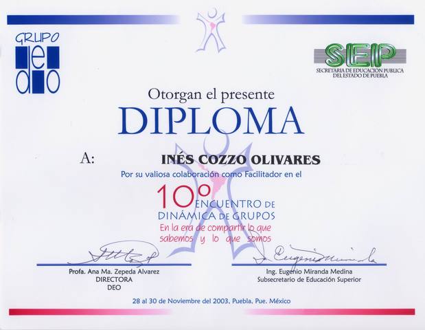 10º Encuentro de Dinámica de Grupos (México)