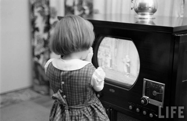 Televisión a banco y negro