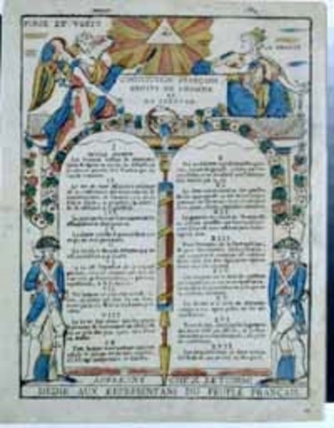 1789 d.C, La nueva Constitución de los EE.UU.