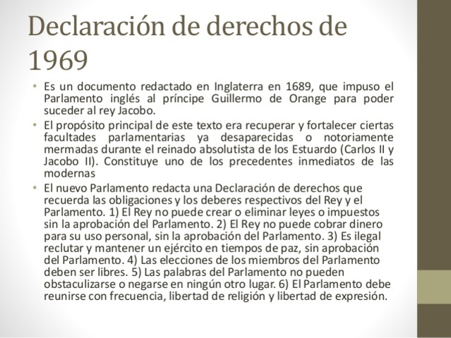 Declaración de Derechos Británica