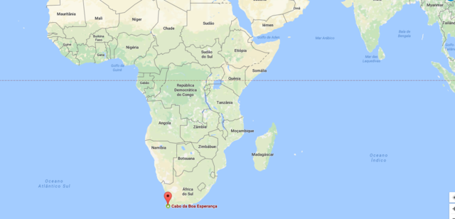 Navegação á Cabo da Boa Esperança