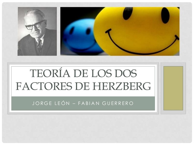 Teoría de los dos factores
