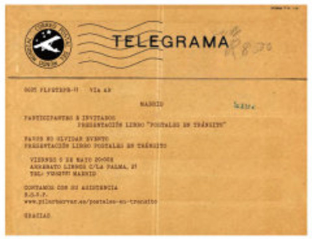 El primer telegrama