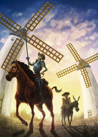 Libro Quijote de la mancha