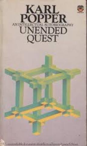 Unended Quest; An Intellectual Autobiography