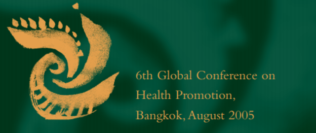 6ª Conferencia Mundial sobre Promoción de la Salud