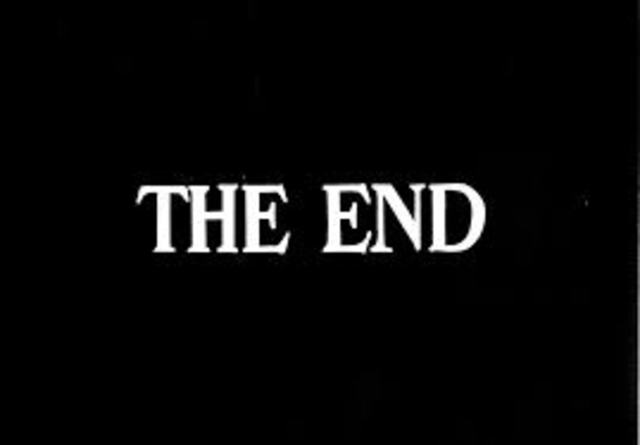 The end