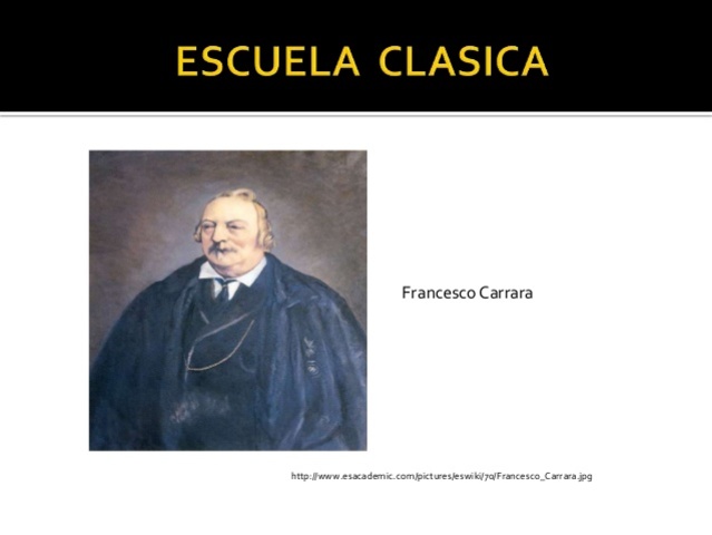 Escuela clasica, Siglo XIX
