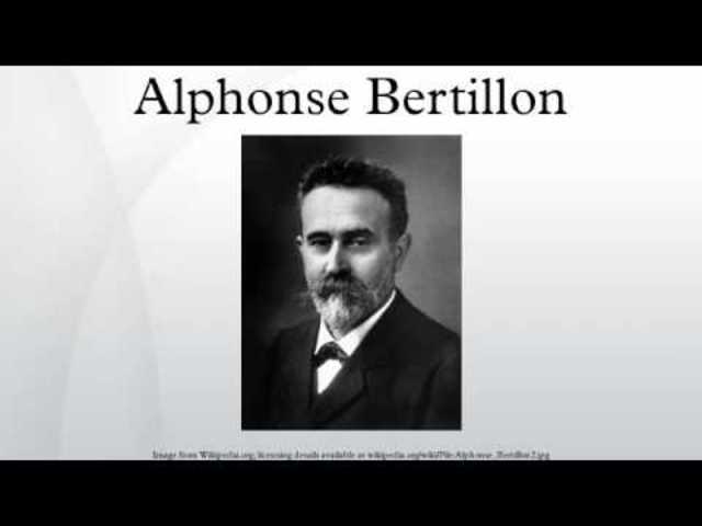 Alphonse Bertillio