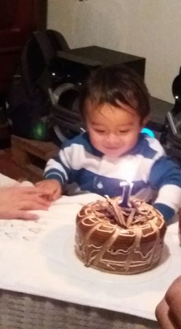 su primer cumpleaños