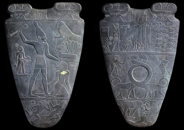 King Narmer United the Upper and Lower parts of Egypt