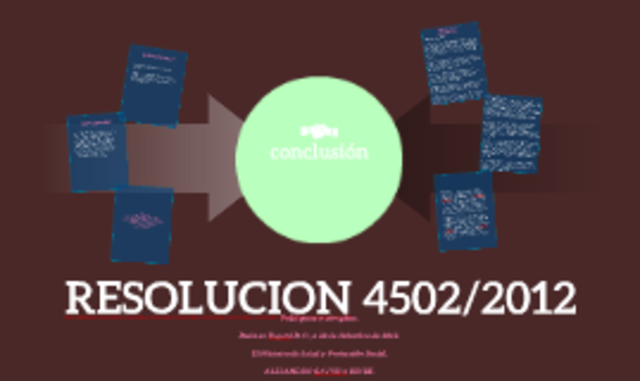 Resolución 4502