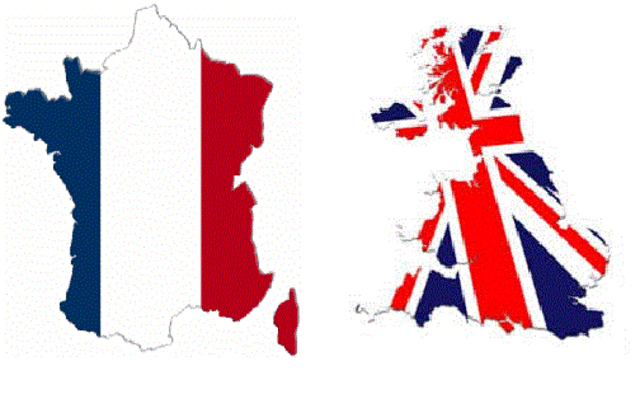 Inglaterra y Francia