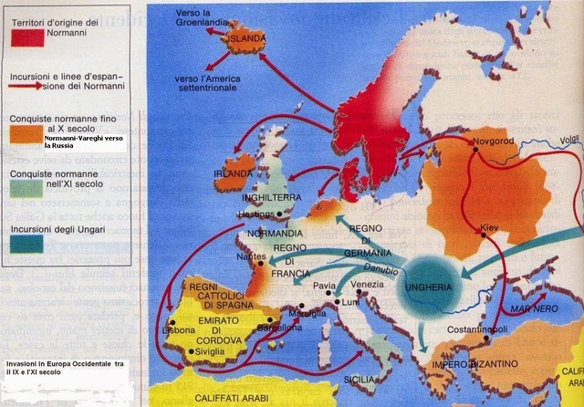 IX - XIII SECOLO: LE SECONDE INVASIONI