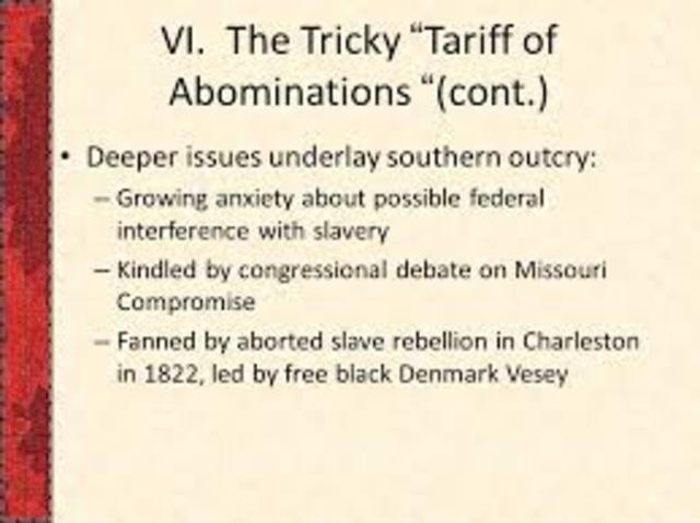 ch.10 The  tricky Tariff  of abomination