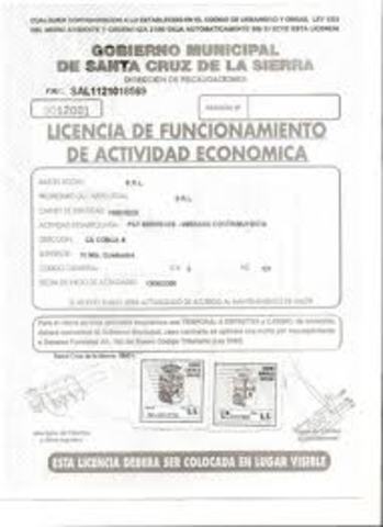 Tramite de la licencia de Funcionamiento