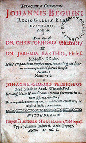 El primer libro de texto de química