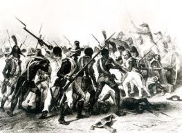 Battle of Vertieres in which the Hatians defeated French