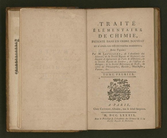 Primer libro de texto de la química moderna