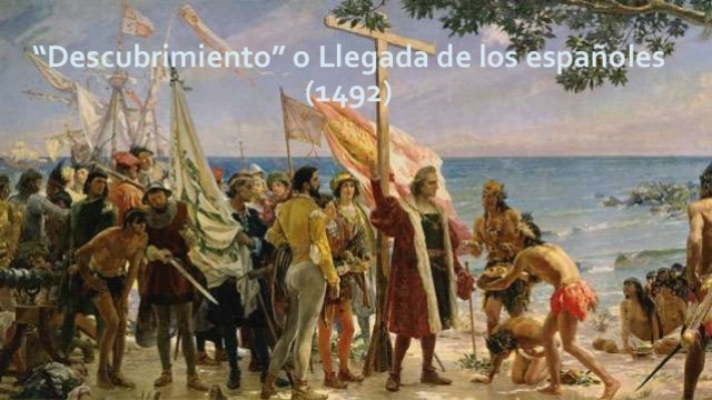 Llegada de los españoles a América