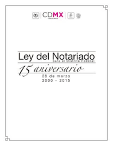 Ley del Notario de 1901