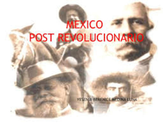 Periodo Posrevolucionario