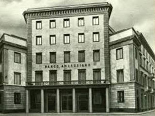 Surgimiento de grandes bancos