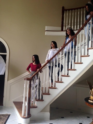 1st photoshoot with Miss Hermosa Latina