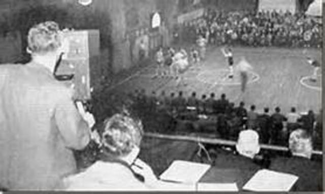 First televised game