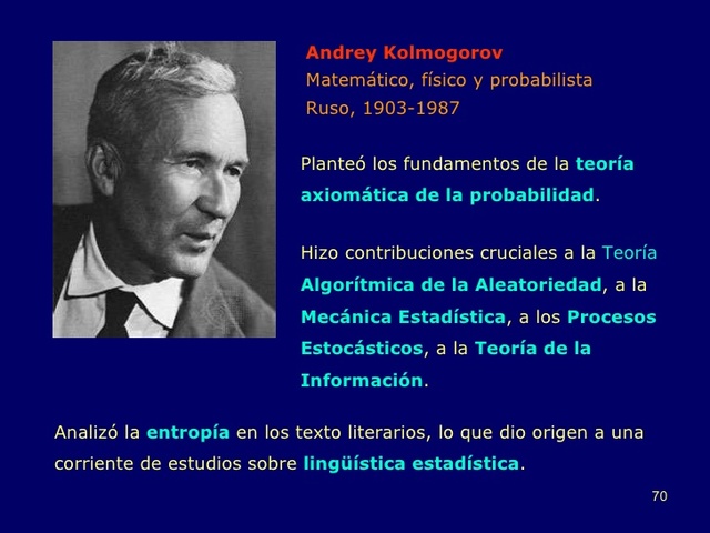 Lexis y Kolmogorov ( 1873 - 1914)