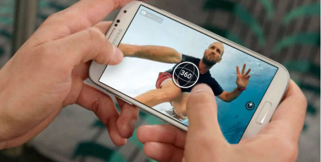 El 'selfie' de 360º