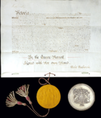 Constitution Delivered To London