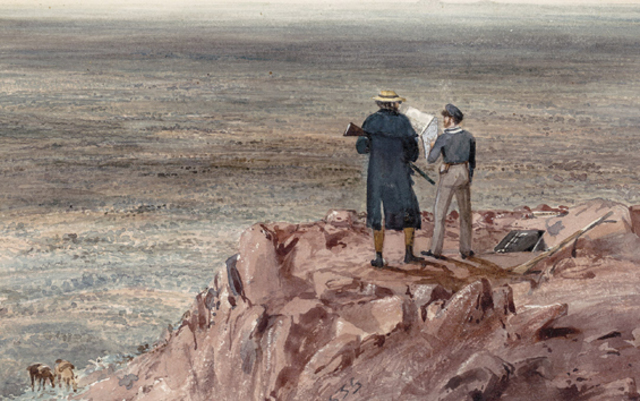 Melbourne was settled and land was subdivided