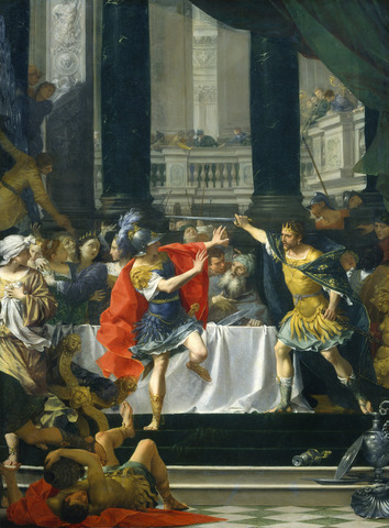 Alexander the Great Threatened by His Father