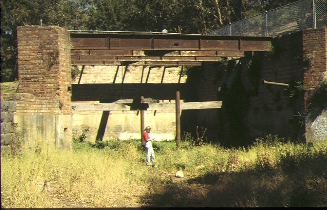 First breach of the weir