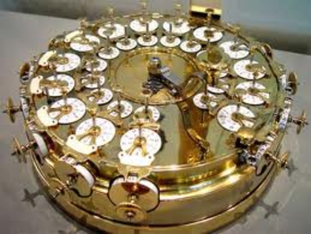 Calculadora de Philipp Matthäus Hahn