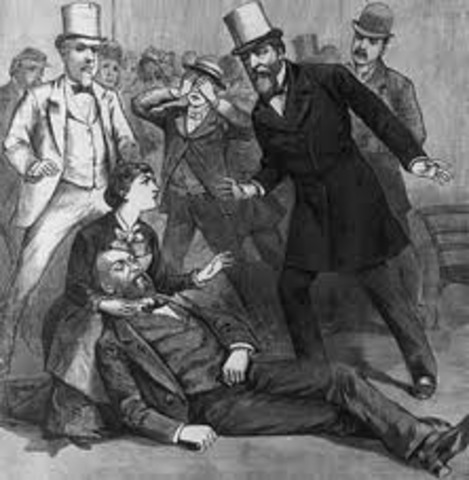 President Garfield assassinated