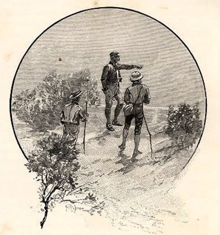 Charles Grimes led his survey party