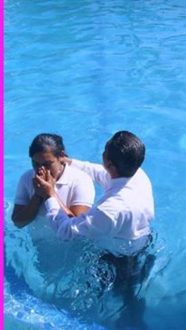 mi bautismo en el nombre de Jesucristo