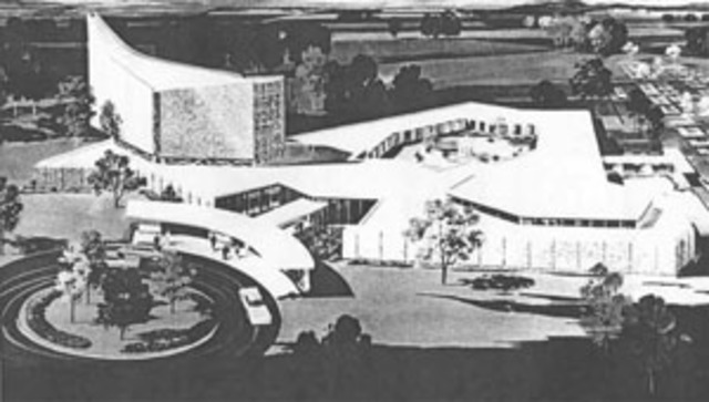 The congregation decided to buy a 10-acre parcel of land on Chapel Ave. in what was then known as Delaware County.