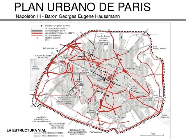 Haussmann, prefecto de la region del Sena.