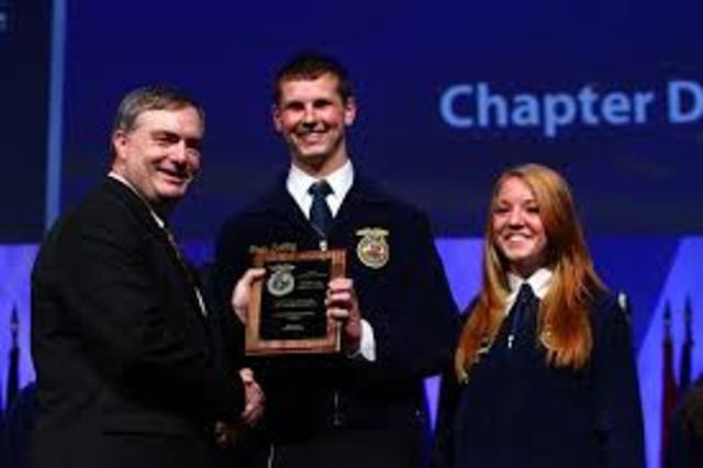 1st national FFA agriculture proficiency