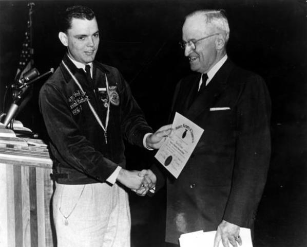 President Harry S. Truman Speaks At National Convention