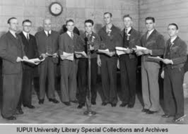 Richard nixon attends FFA convention